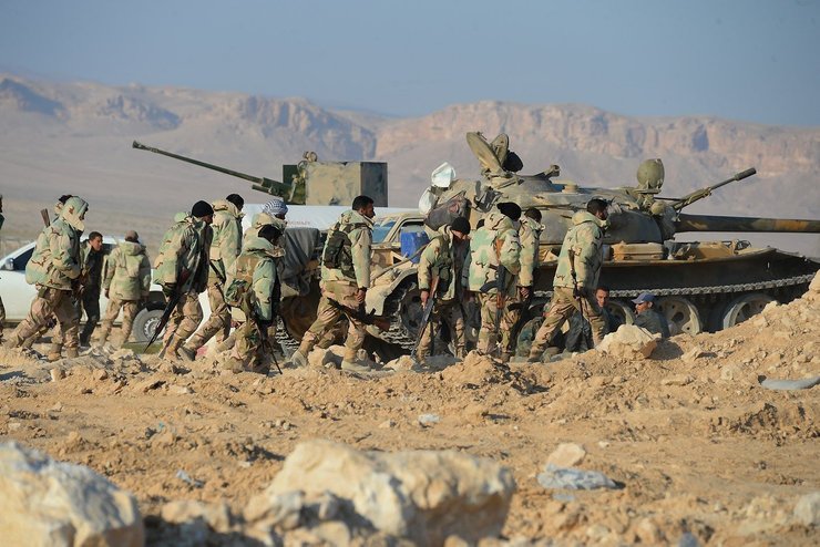 солдаты в сирии