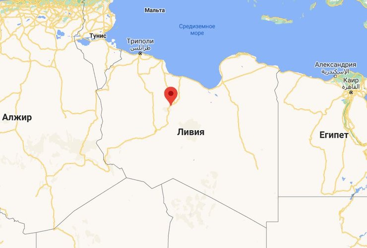 ливия, вертолет, вагнера, крушение