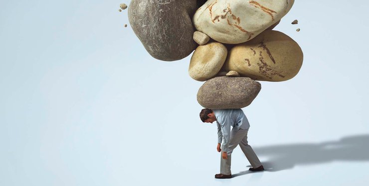 Внешний займ, долг, обременение, груз долгов, кризис