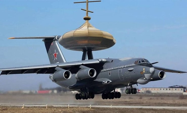 А-50У, Азовське море, ЗС РФ, втрата літака РФ, мем