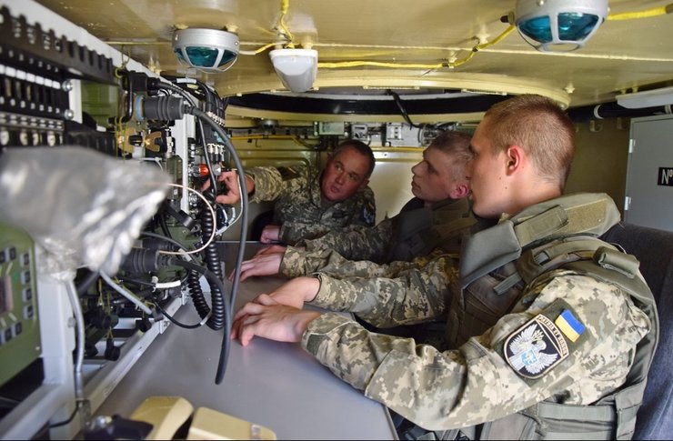 учения курсантов