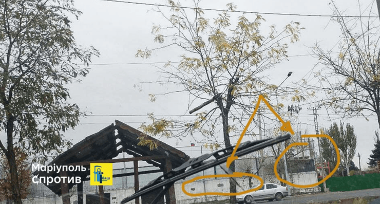 Мариуполь, улица, военная база ВС РФ