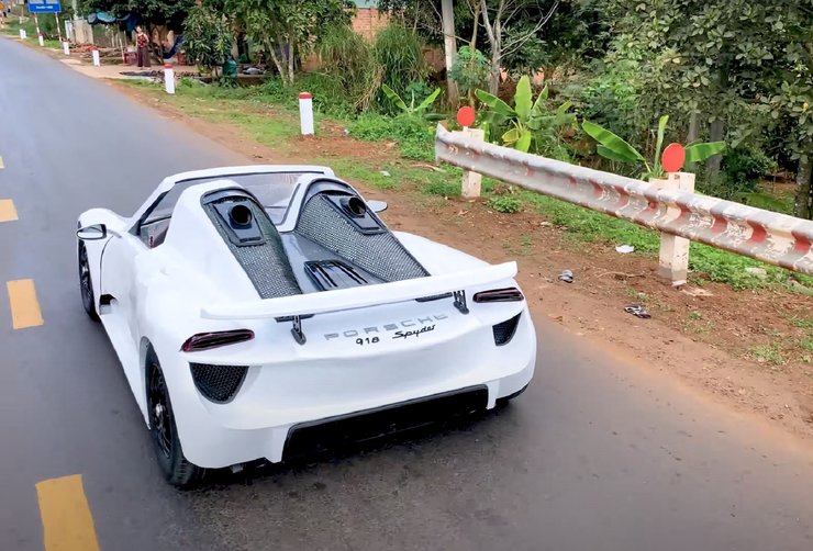 Porsche 918 Spyder, копия Porsche 918, клон Porsche 918, копия Porsche, суперкар Porsche, новый Porsche 918 Spyder