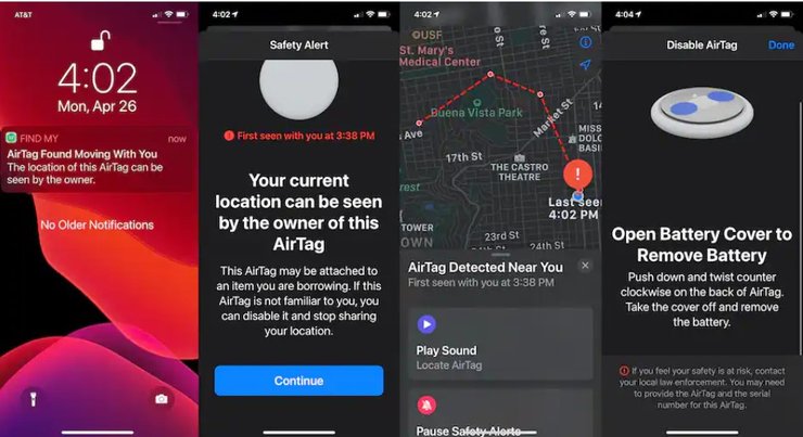 AirTag, стеження, експеримент