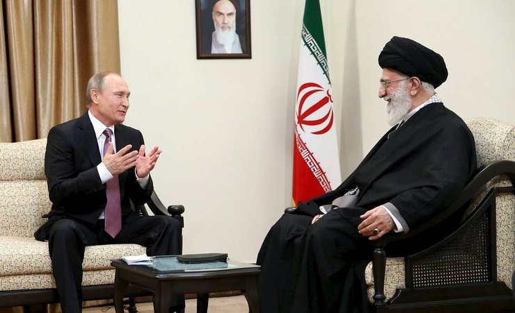 путин и хаменеи