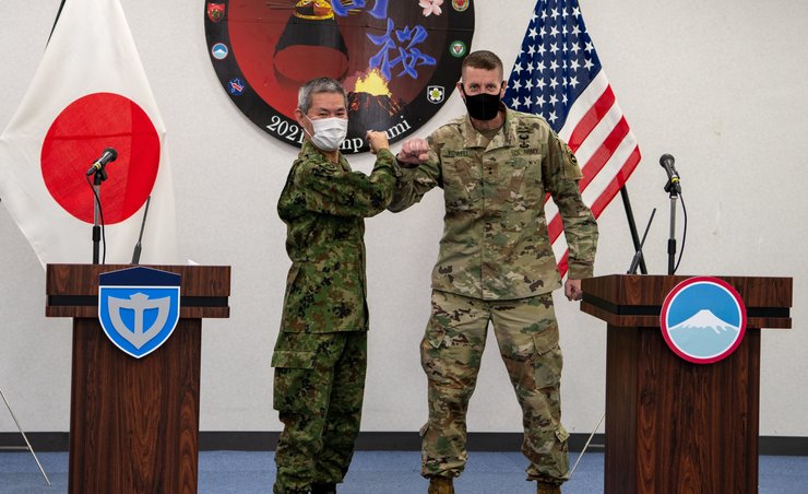 военные двух стран, совместное командование сша и японии