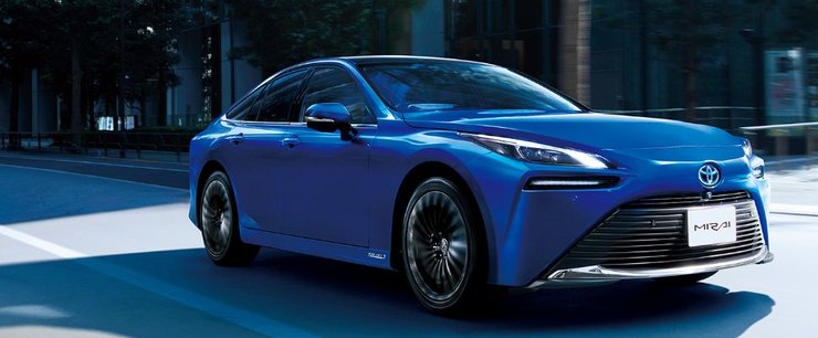 автомобиль, toyota mirai, второе поколение, фото, топливные элементы