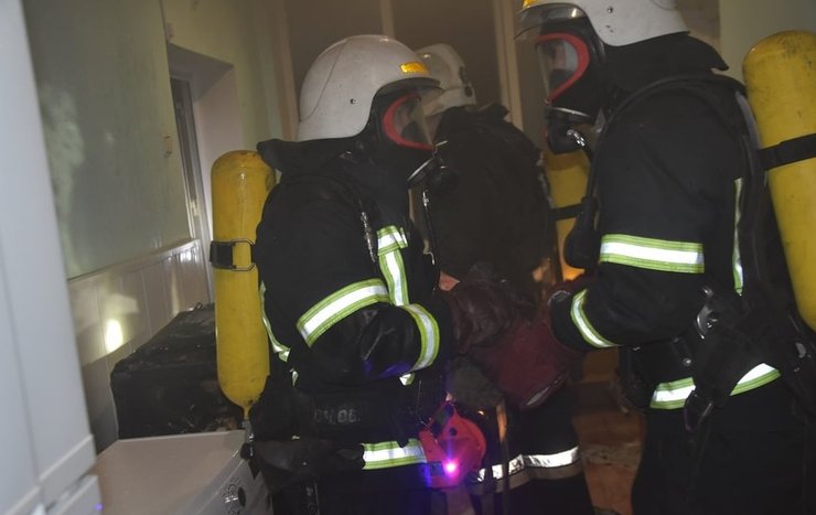 пожар, роддом, Одесса, холодильник