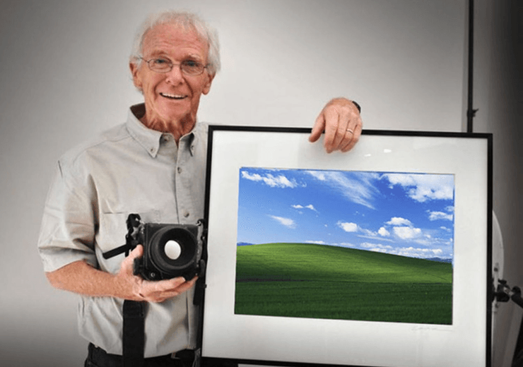 Фотограф, найпопулярніше фото, Bliss, Блаженство, Windows XP, Microsoft, Чак О'Рір, міг стати мільйонером, популярне зображення, стокове фото