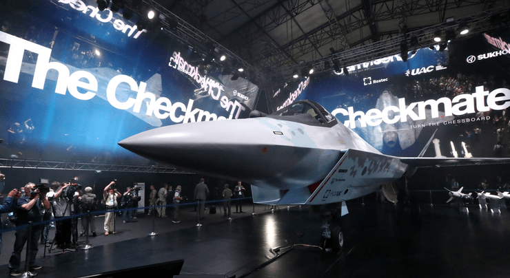 Су-75 на Dubai Airshow 2025