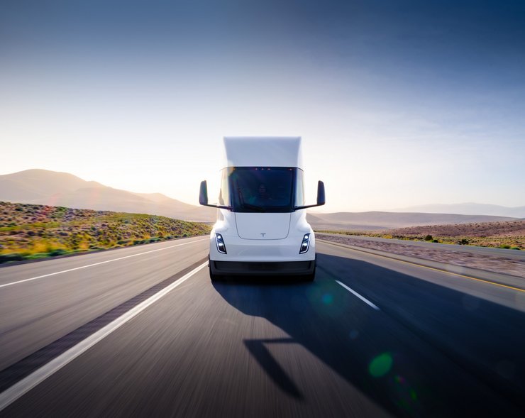 Tesla Semi, Tesla Semi 2023, новая Tesla Semi, электромобиль Tesla Semi, электрокар Tesla, грузовик Tesla