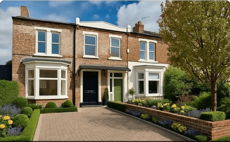 продажа дома обработка фото ИИ