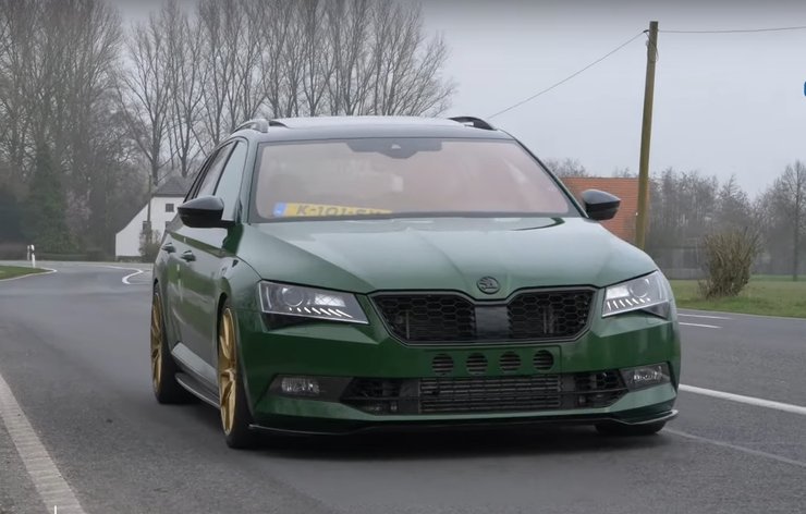 Skoda Superb Combi, универсал Skoda Superb, тюнинг Skoda Superb, тюнинг Skoda Superb