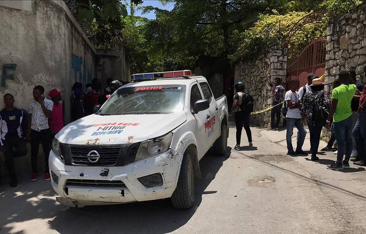 полиция, гаити, фото