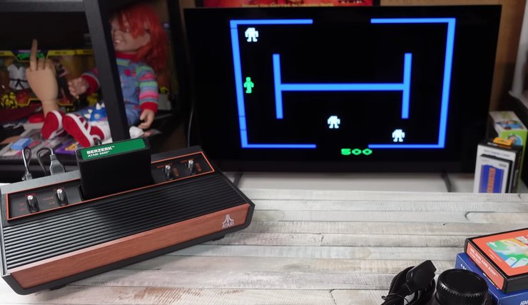 Atari 2600, консоль, приставка, видеоигры