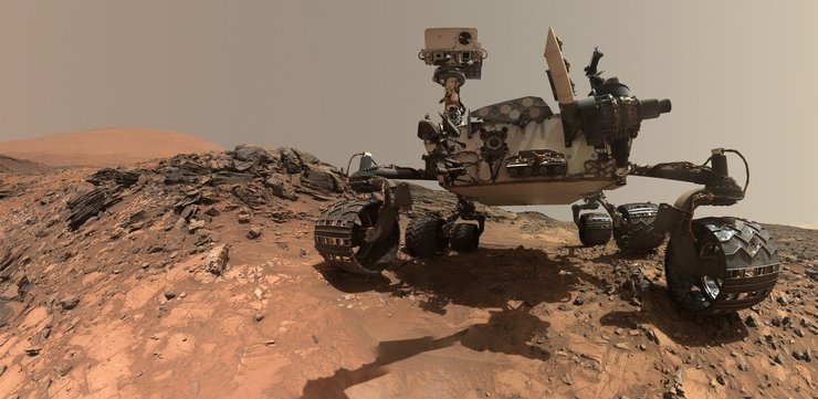 марсоход Curiosity, Марс, фото