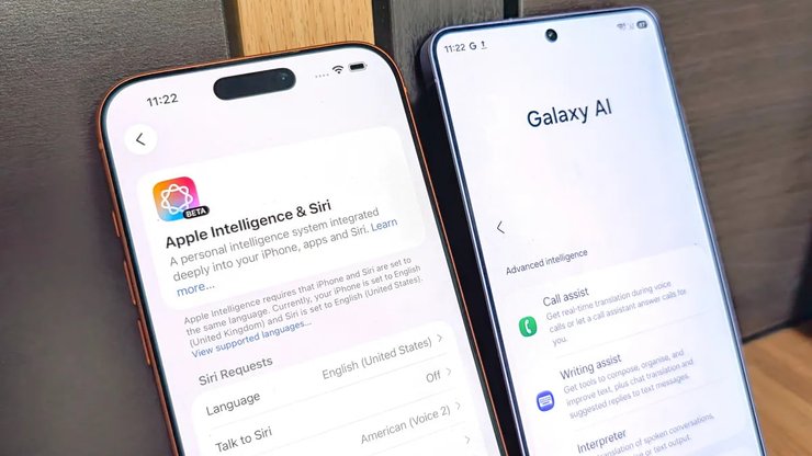 ШІ iPhone 17 Pro Max та Samsung Galaxy S26 Ultra