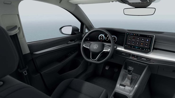 салон Volkswagen Golf, новый Volkswagen Golf, новый Volkswagen Golf