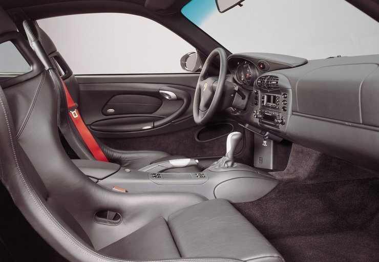 салон Porsche 911 GT2, Porsche 911, спорткар Porsche, купе Porsche 911
