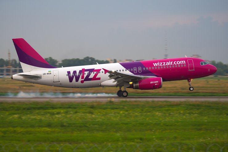 самолет, wizz air, wizz air украина, открыть небо над Украиной, гражданская авиация в Украине, когда заработают аэропорты в Украине