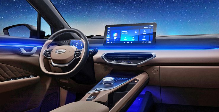 Geely Geometry C, новий Geely Geometry C, електромобіль Geely, кросовер Geely, електрокар Geely
