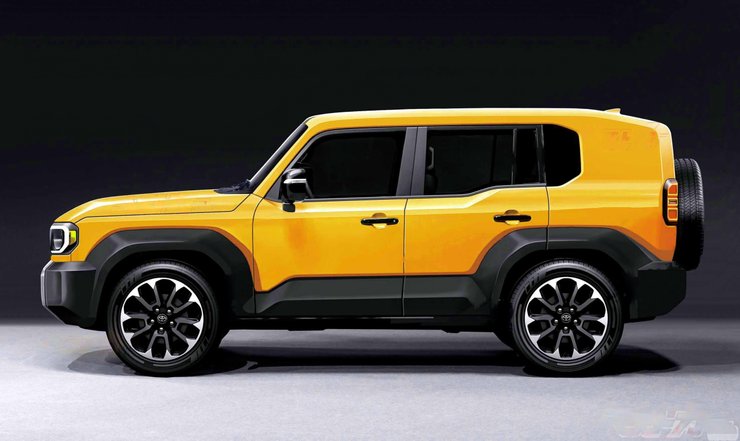 Toyota Land Hopper, внедорожник Toyota, Toyota Land Cruiser, Toyota FJ Cruiser