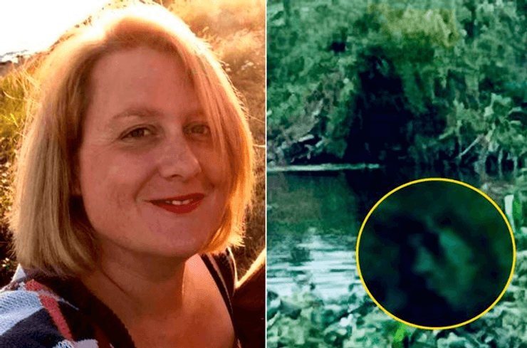 Жінка помітила привида, помітила дивний силует, побачила обличчя на знімку, сімейне фото, моторошне фото, обличчя схоже на актора