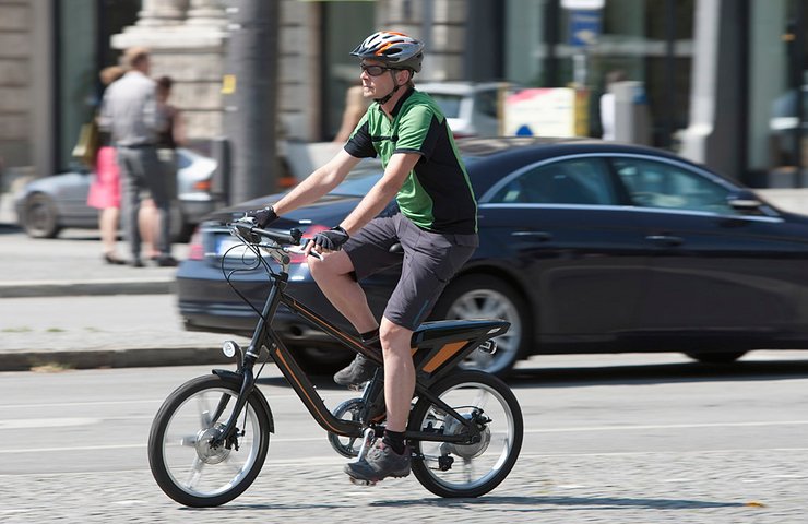 фото, электровелосипед