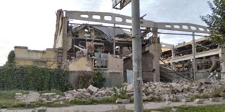 Краматорск, ракетный обстрел