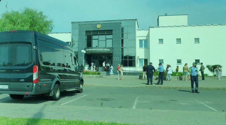 будівлю суду, минск, Бабарика, фото