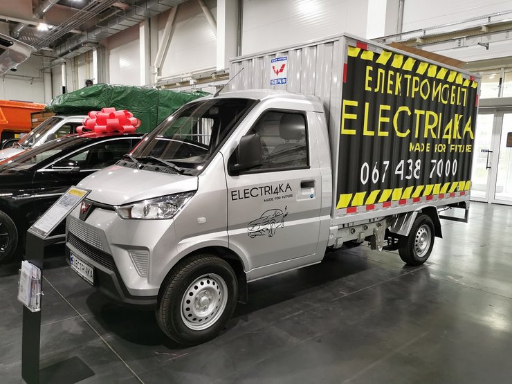 Wuling G100P, новый Wuling G100P, электромобиль Wuling, китайский электромобиль