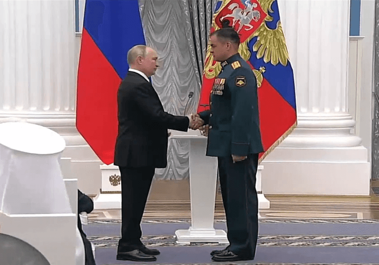 награждение путин, Владимир Путин