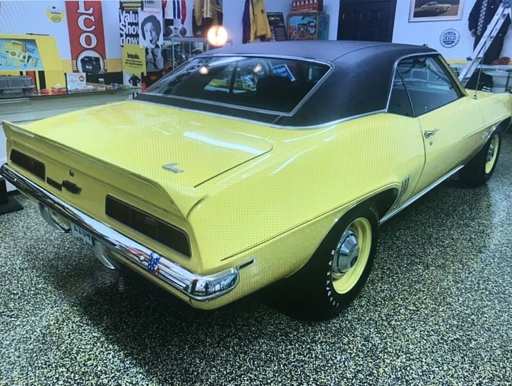 Chevrolet Camaro 1969, Chevrolet Camaro COPO, Chevrolet Camaro, капсула времени