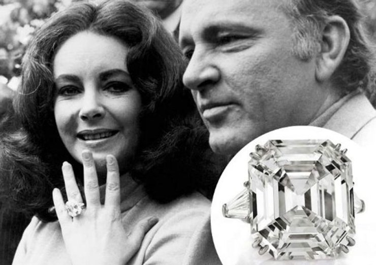 мерая кері, джеймс пакер, обручка з діамантом, найдорожче кільце, обручка, елізабет тейлор