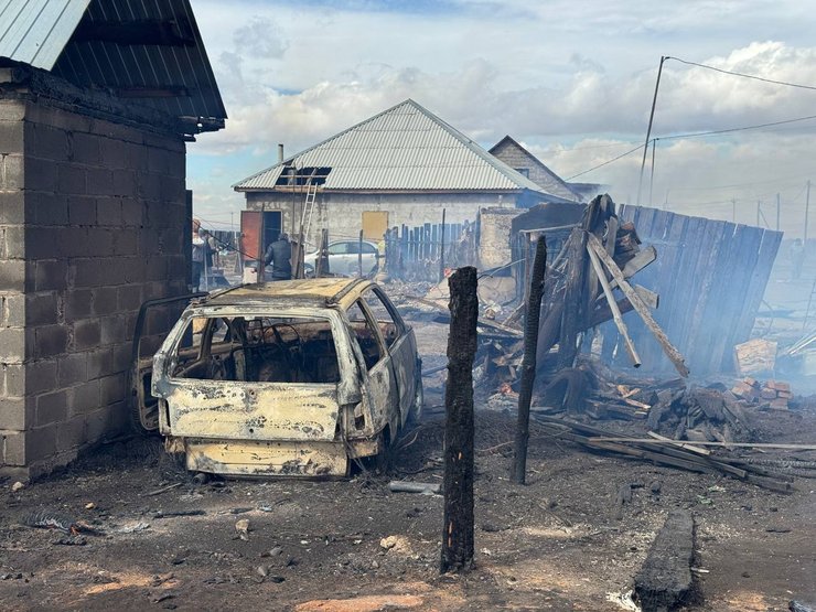 ураган в Сибіру, ураган і пожежі в Сибіру, пожежі в Хакасії, наслідки пожежі, пожежа в Сибіру