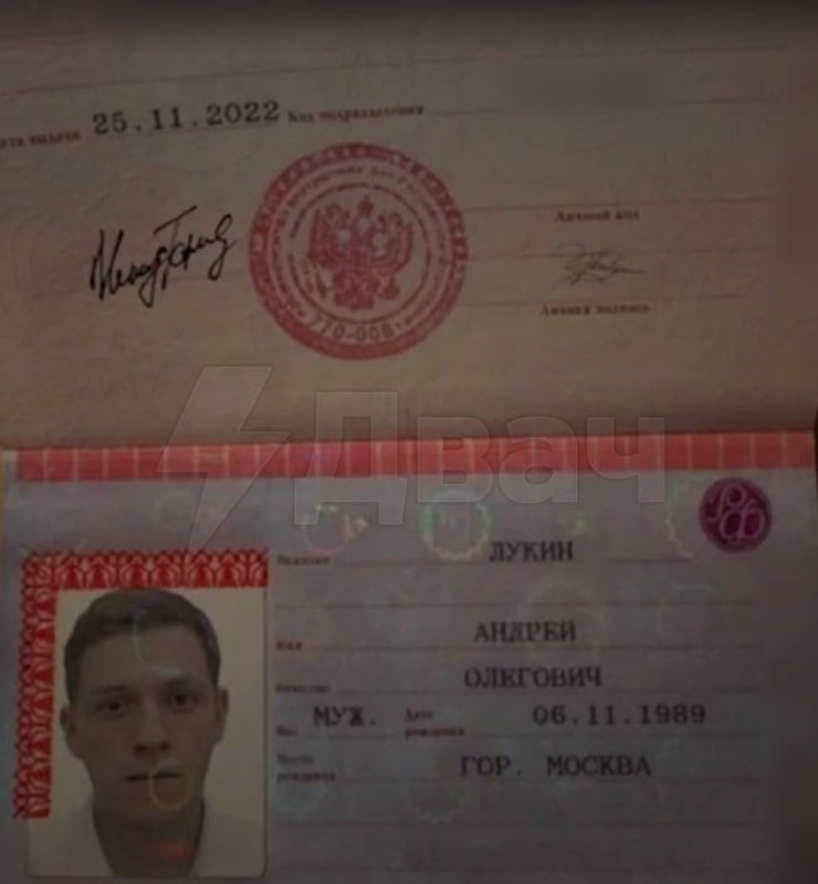 Паспорт, который выкристаллизовали шахари для квартирной аферы с Долиной Паспорт, который выкристаллизовали шахари для квартирной аферы с Долиной