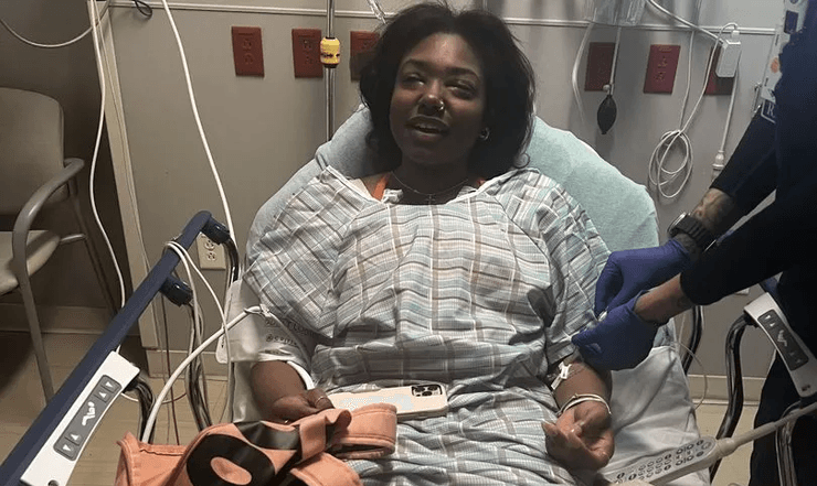 Женщина с аллергией, больница, крапивница, попросила у Бога, попросила аллергию, отношение, расставание с парнем, здоровье