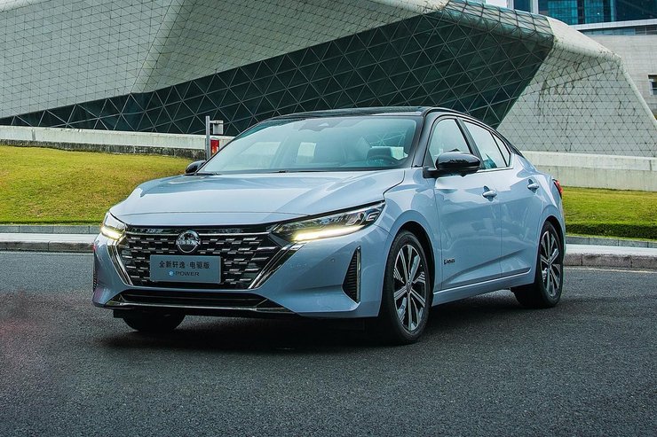 Nissan Sylphy 2023, Nissan Sylphy, Nissan Sentra 2023, Nissan Sentra, новий Nissan Sentra, седан Nissan Sentra