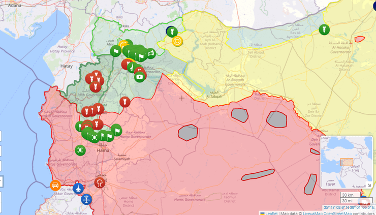война в Сирии, Сирия, боевые действия в Сирии, Сирия