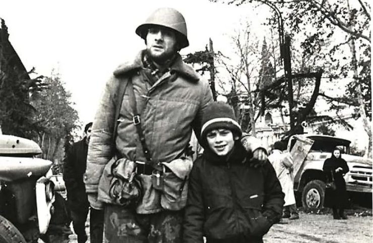 Георгій Ґонґадзе взяв участь у громадянській війні в Грузії