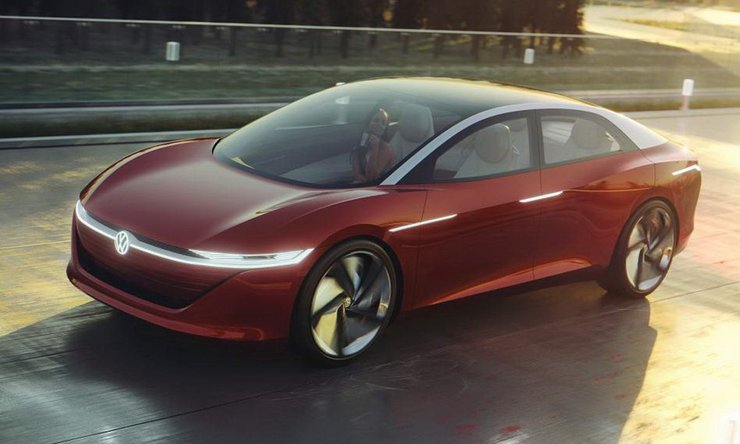 Volkswagen Project Trinity, электромобили Volkswagen, электромобиль Volkswagen