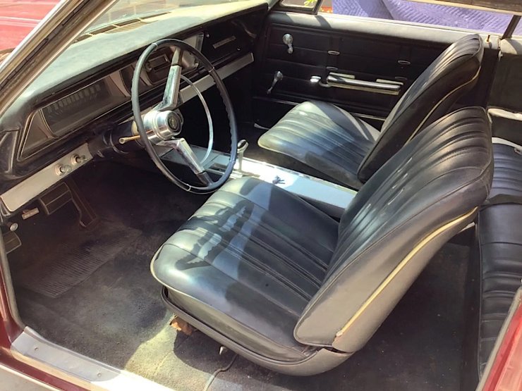 салон Chevrolet Impala SS, Chevrolet Impala, Chevrolet Impala 1966