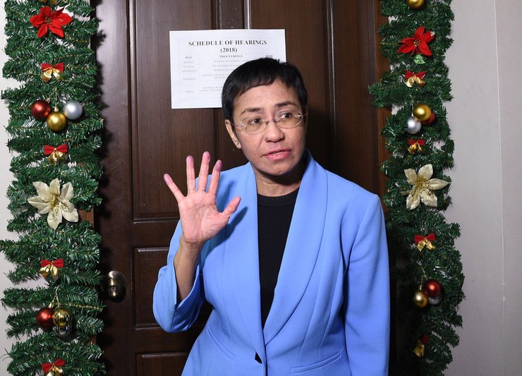 Мария Ресса, Нобелевская премия мира 2021