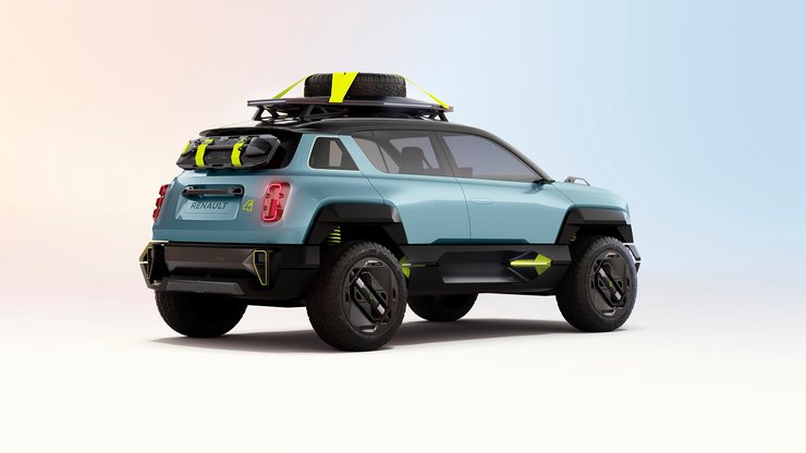 электрокроссовер рено 4, Renault 4Ever Trophy, Renault 4, новый Renault 4, электромобиль Renault, кроссовер Renault