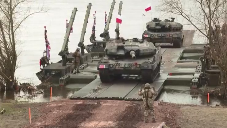 Steadfast Defender 24, НАТО, Висла, танки