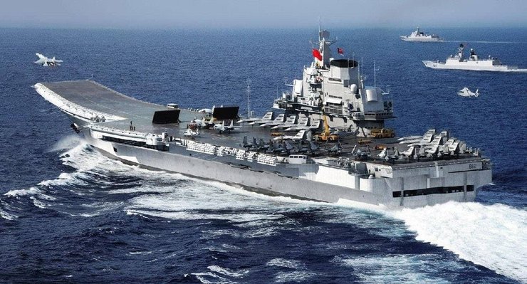 Китайский авианосец Liaoning