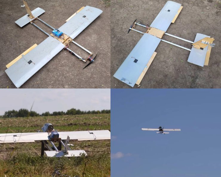 Дрон, БПЛА Молния, беспилотник, ВС РФ, фото