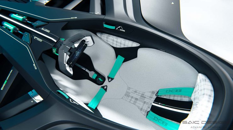 салон MG EXE181, спорткар MG, новый MG EXE181, электромобиль MG, электромобиль MG