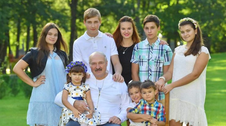 Лукашенко, дети, внуки,