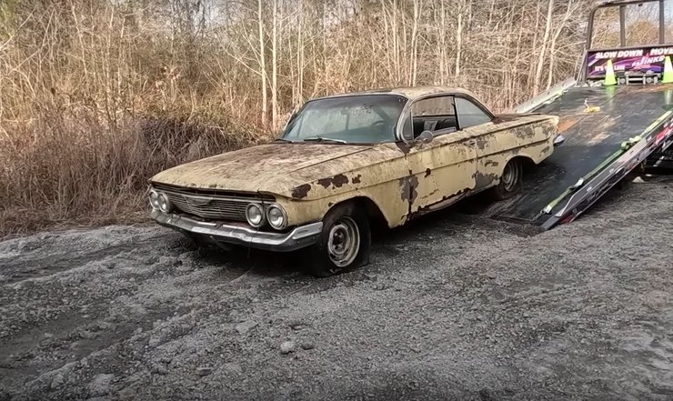 Chevrolet Bel Air, коллекция авто, заброшенные авто